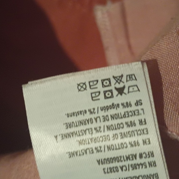 American Eagle Clay Brown Corduroy High Waisted Straight Leg Mom Jeans A37 - Picture 6 of 8